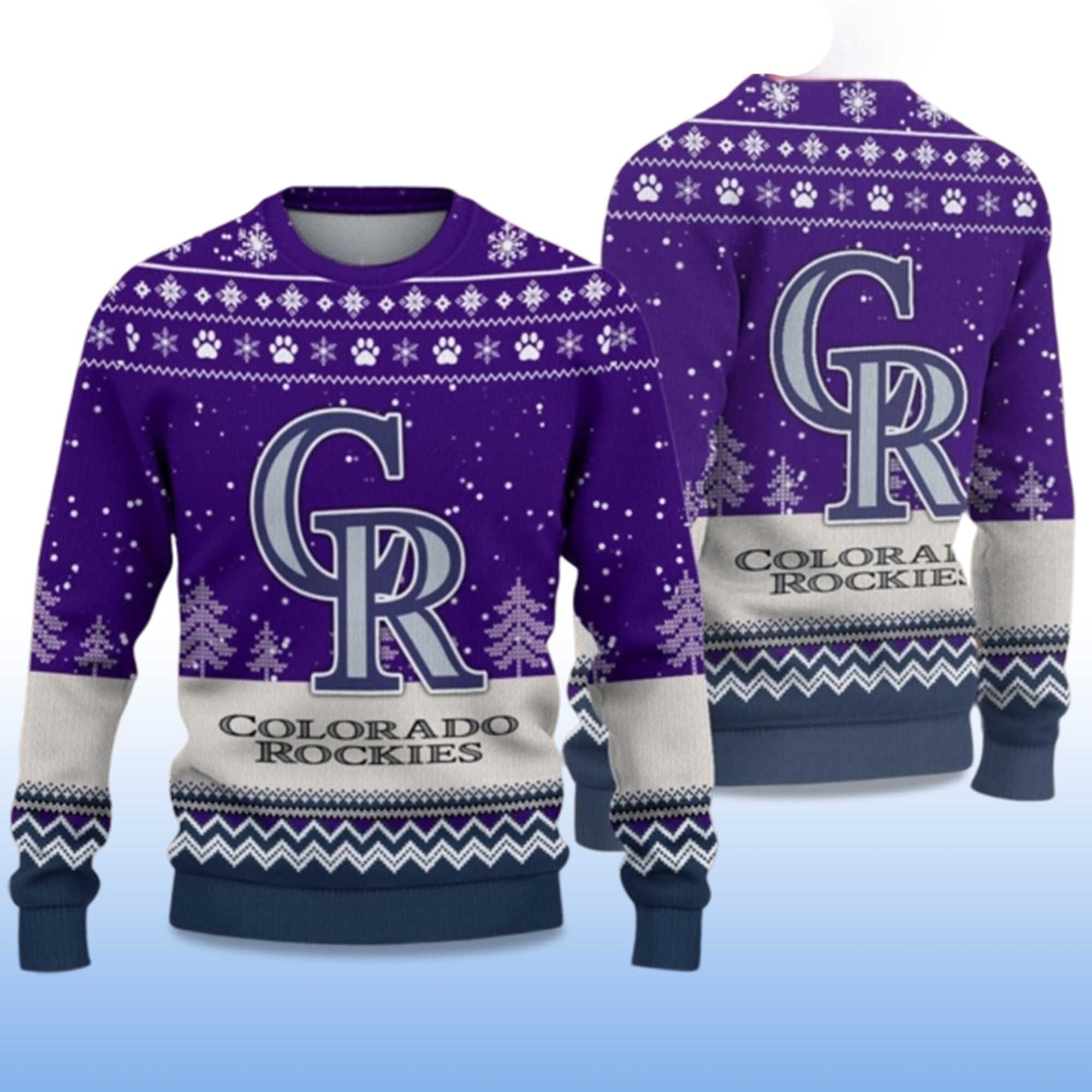 Alternative view of 2025 Rockies Ugly Christmas Sweater