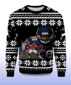 Alternative view of 2025 Roman Smith Chicago Bears Ugly Christmas Sweater