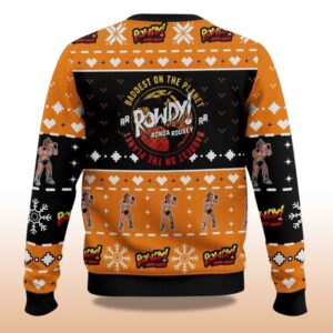 Alternative view of 2025 Ronda Rousey Christmas Ugly Sweater