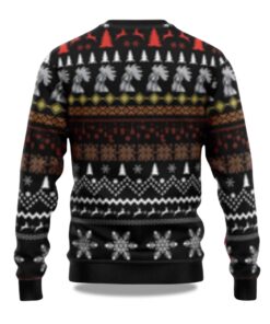 Alternative view of 2025 Rooster Stop Looking at My Cock Christmas Sweater