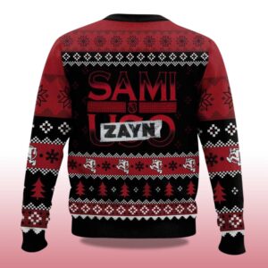 Alternative view of 2025 Sami Zayn Christmas Ugly Sweater
