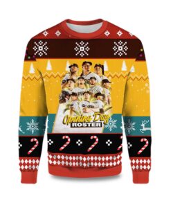 2025 San Diego Padres Opening Day Roster Ugly Christmas Sweater