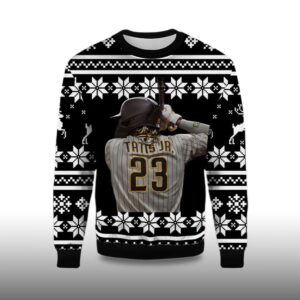 Alternative view of 2025 San Diego Padres Tatis JR. Ugly Sweater