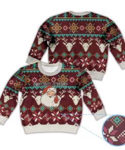 Alternative view of 2025 Santa Claus Big Nick Energy Ugly Christmas Sweater