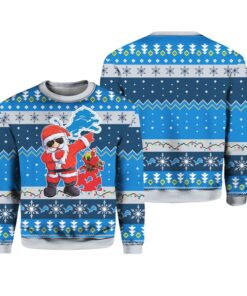 Alternative view of 2025 Santa Claus Detroit Ugly Christmas Sweater 
