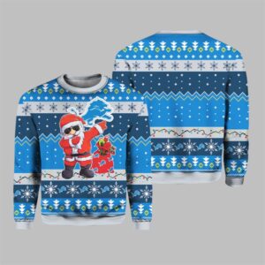 2025 Santa Claus Detroit Ugly Christmas Sweater - Grishko.com