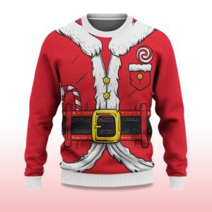 Alternative view of 2025 Santa Claus Ugly Christmas Sweater
