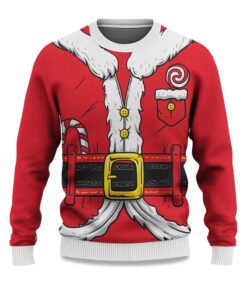 2025 Santa Claus Ugly Christmas Sweater