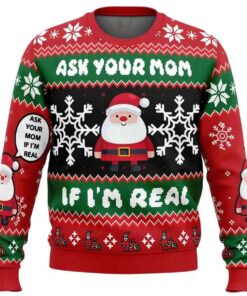 2025 Santa Your Mom Ugly Sweater