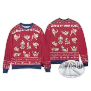 Alternative view of 2025 Shades Of Santa Ugly Christmas Sweater