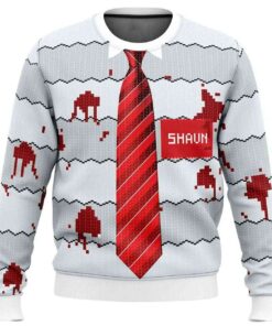 2025 Shaun of the Dead Ugly Christmas Sweater