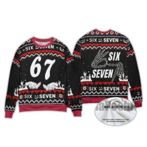 2025 Six Seven Ugly Christmas Sweater