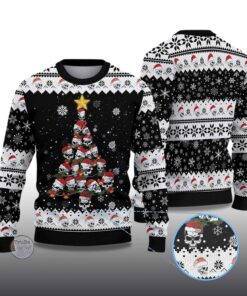 Alternative view of 2025 Skull Pine Tree Ugly Christmas Sweater