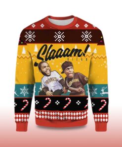 Alternative view of 2025 Slaaam Diego Padres Ugly Christmas Sweater