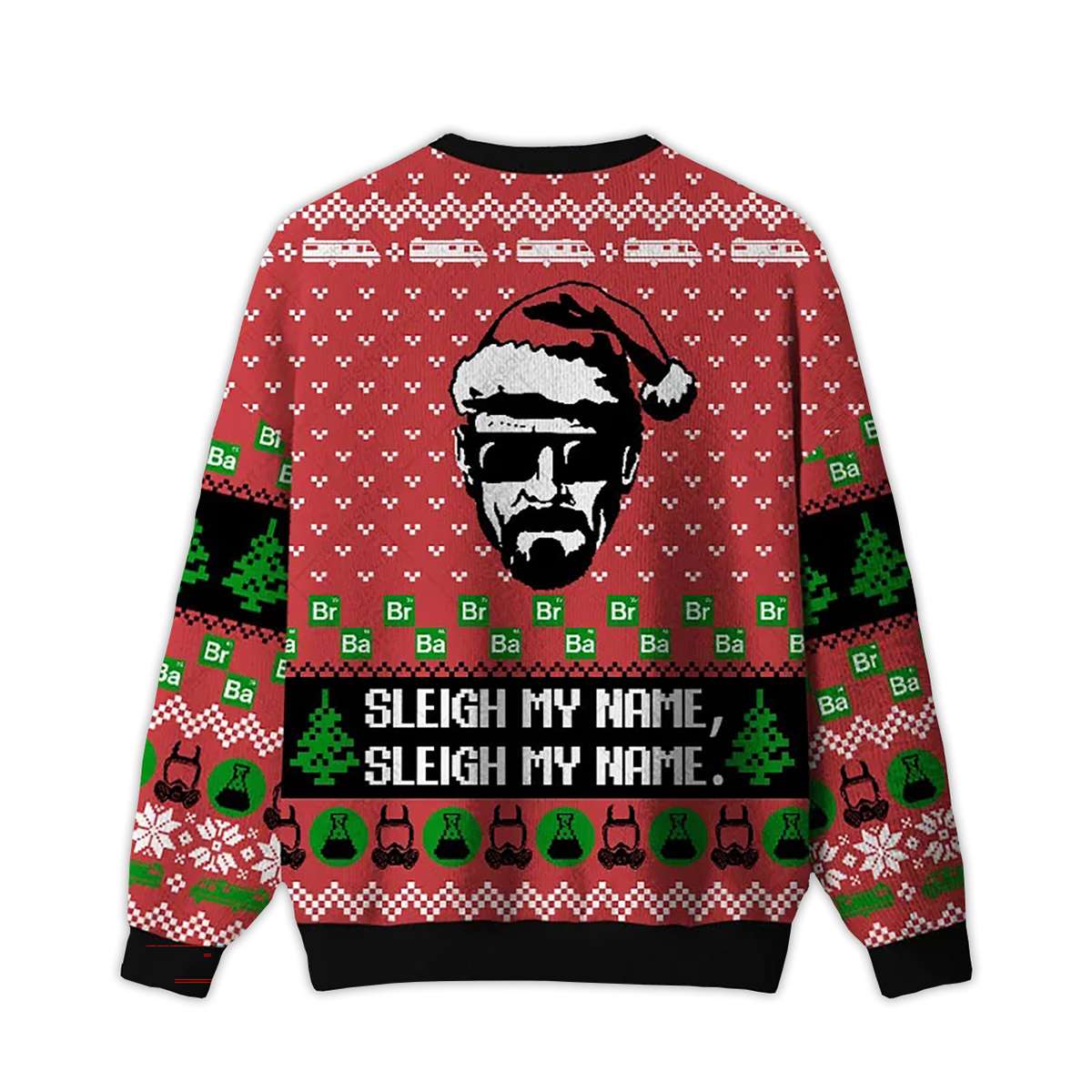 Alternative view of 2025 Sleigh My Name Ugly Christmas Sweater