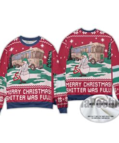 Alternative view of 2025 Snowman Cousin Eddie National Christmas Vacation Ugly Sweater