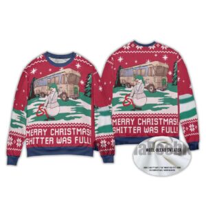 Alternative view of 2025 Snowman Cousin Eddie National Christmas Vacation Ugly Sweater