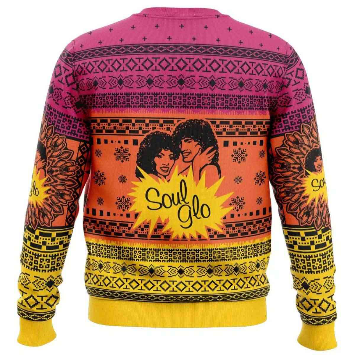 Alternative view of 2025 Soul Glo Coming to America Ugly Christmas Sweater