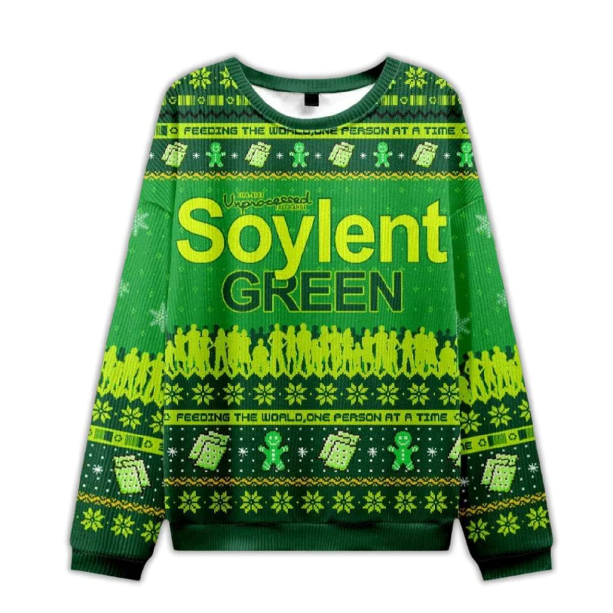 2025 Soylent Green Ugly Christmas Sweater
