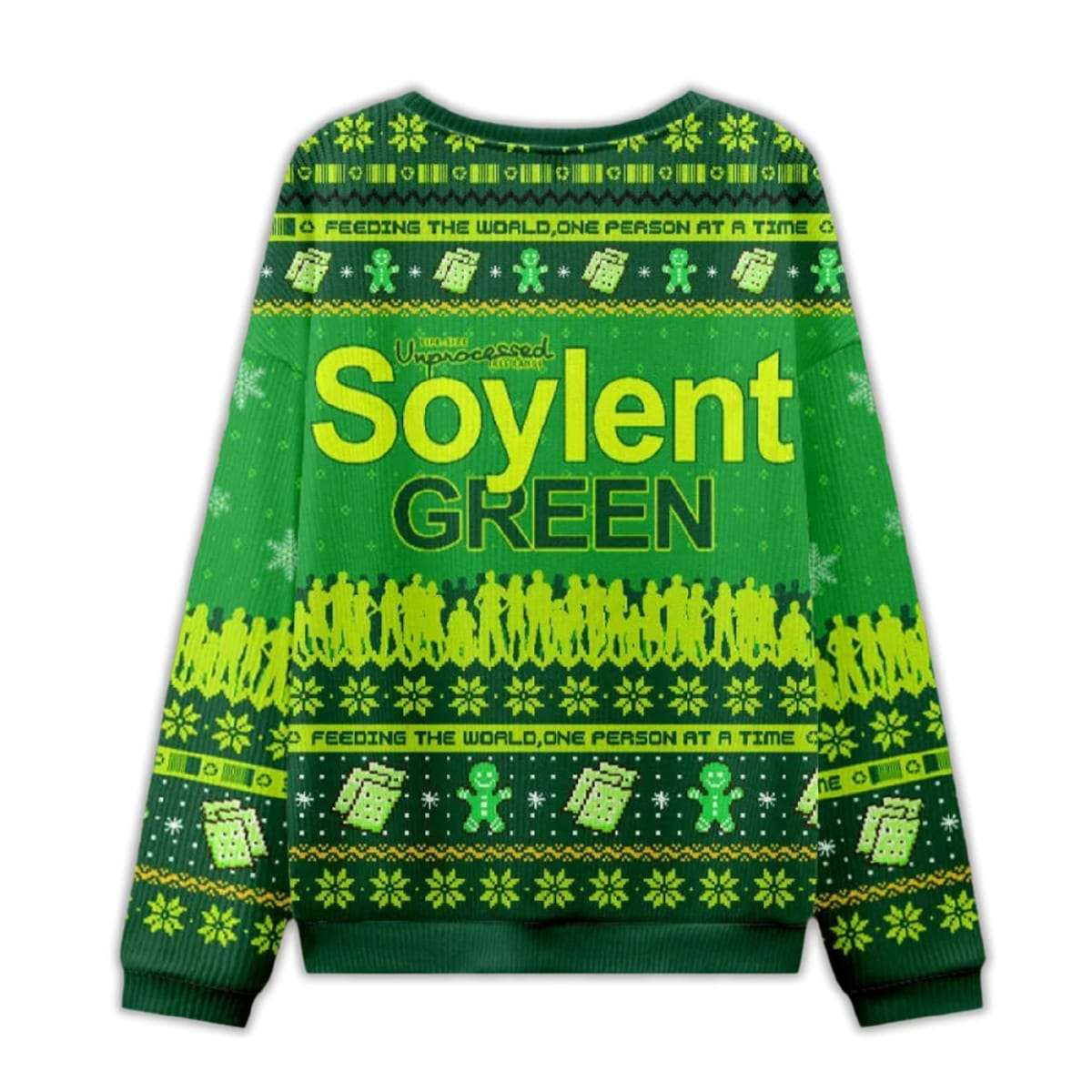 Alternative view of 2025 Soylent Green Ugly Christmas Sweater
