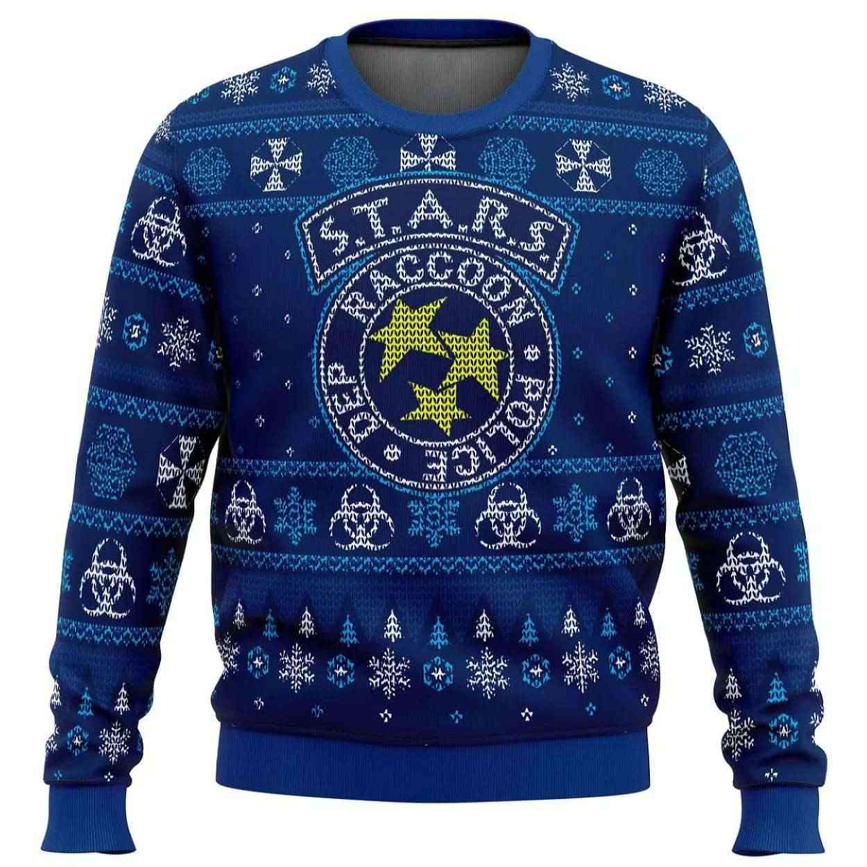 2025 STARS Racoon City Police Resident Evil Ugly Sweater