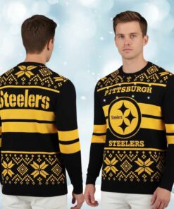 2025 Steelers Light Up Christmas Ugly Sweater