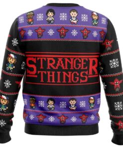 Alternative view of 2025 Stranger Things Ugly Christmas Sweater