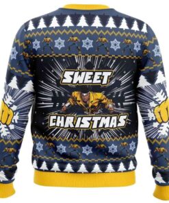 Alternative view of 2025 Sweet Christmas Luke Cage Marvel Ugly Christmas Sweater