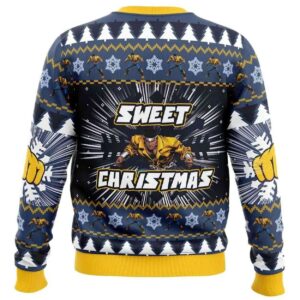 Alternative view of 2025 Sweet Christmas Luke Cage Marvel Ugly Christmas Sweater