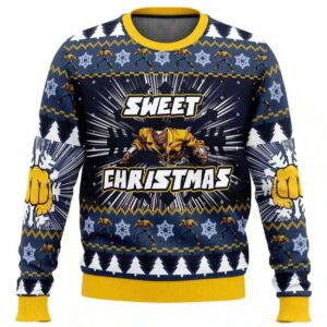 2025 Sweet Christmas Luke Cage Marvel Ugly Christmas Sweater