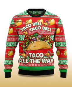 Alternative view of 2025 Taco Bell Ugly Christmas Sweater
