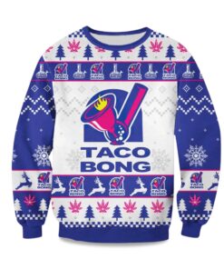 2025 Taco Bong Christmas Ugly Sweater