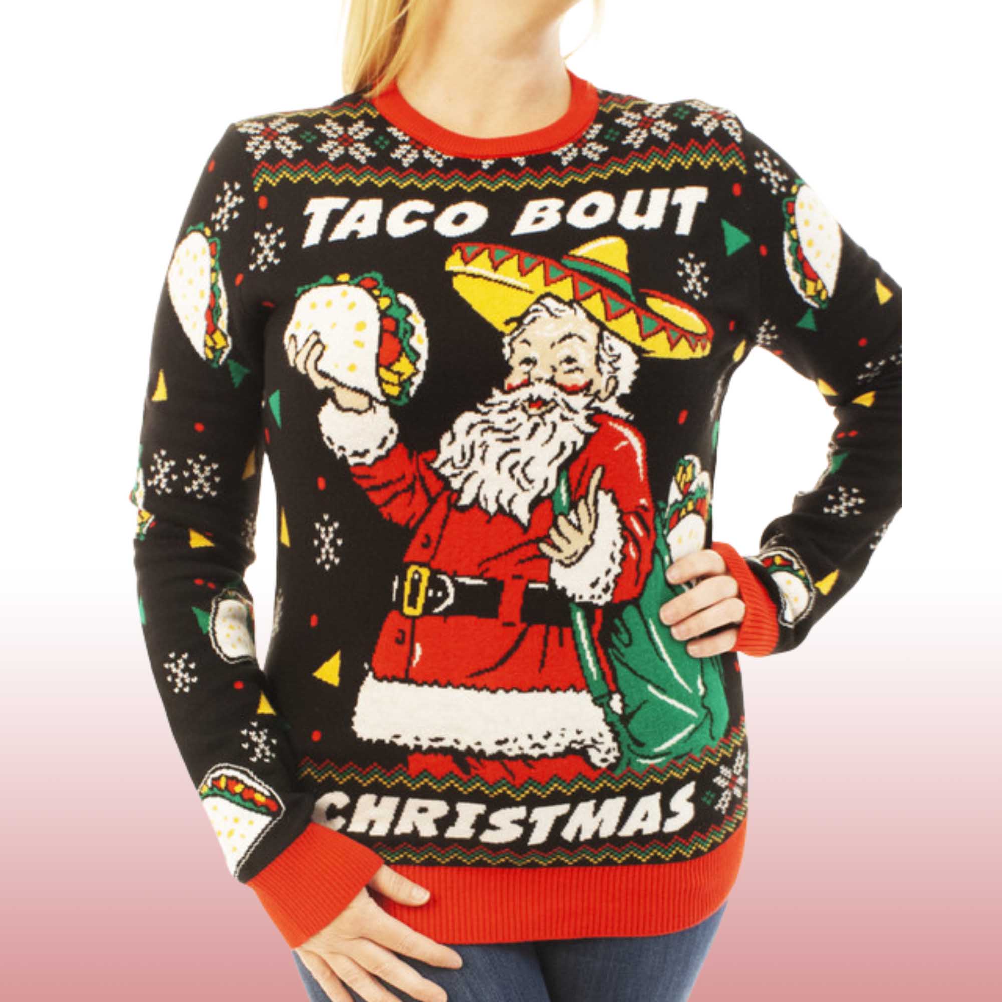 Alternative view of 2025 Taco Bout Christmas Ugly Sweater