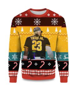 2025 Tatis JR. 23 San Diego Padres Ugly Christmas Sweater