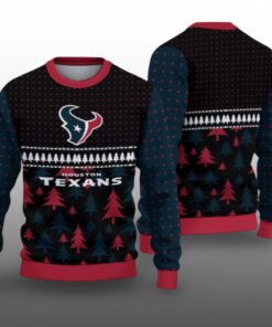2025 Texans Ugly Christmas Sweater 