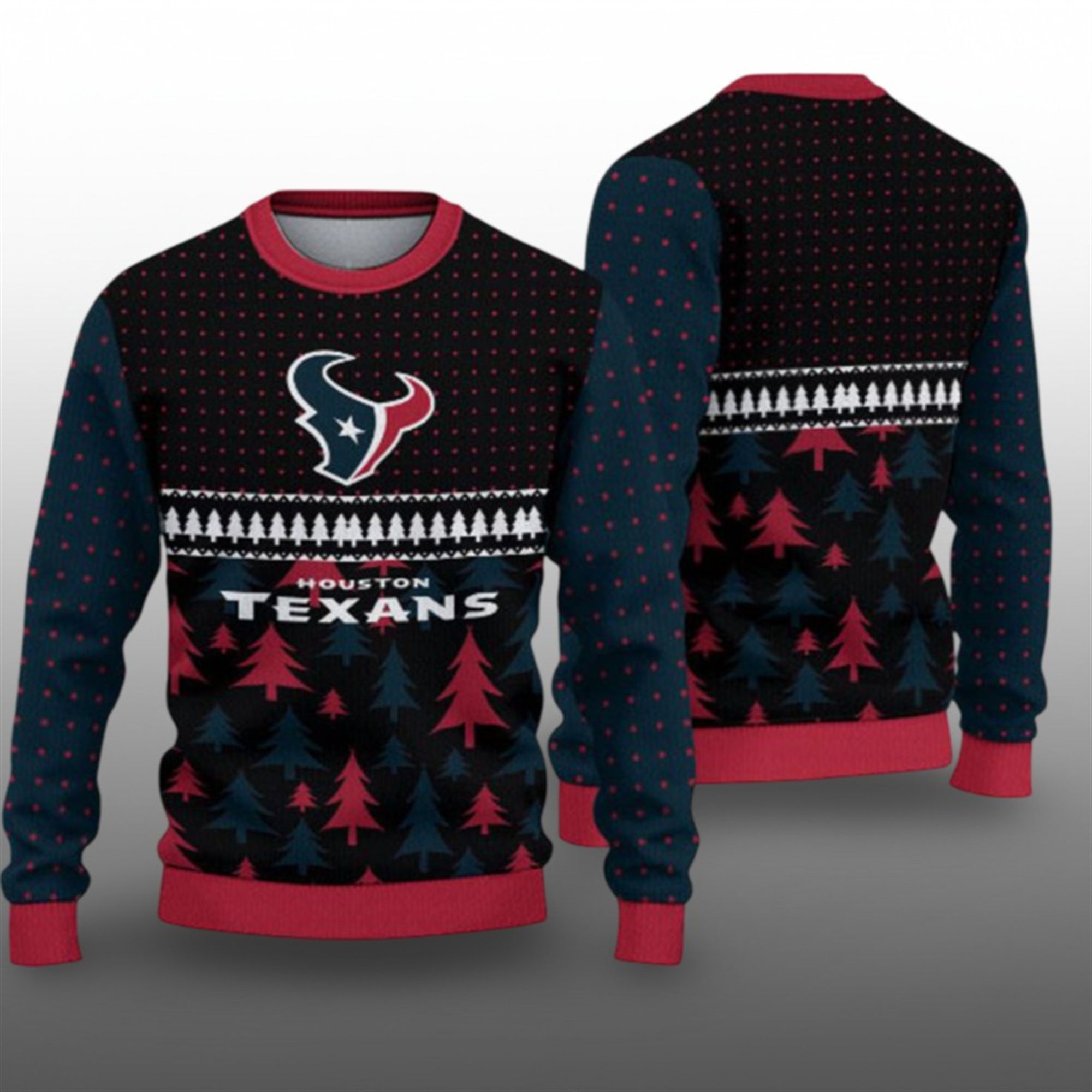 2025 Texans Ugly Christmas Sweater - Grishko.com