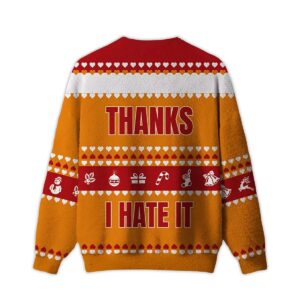 Alternative view of 2025 Thanks I Hate It Ugly Christmas Sweater