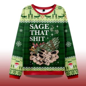 Alternative view of 2025 That Shit Ugly Christmas Sweater