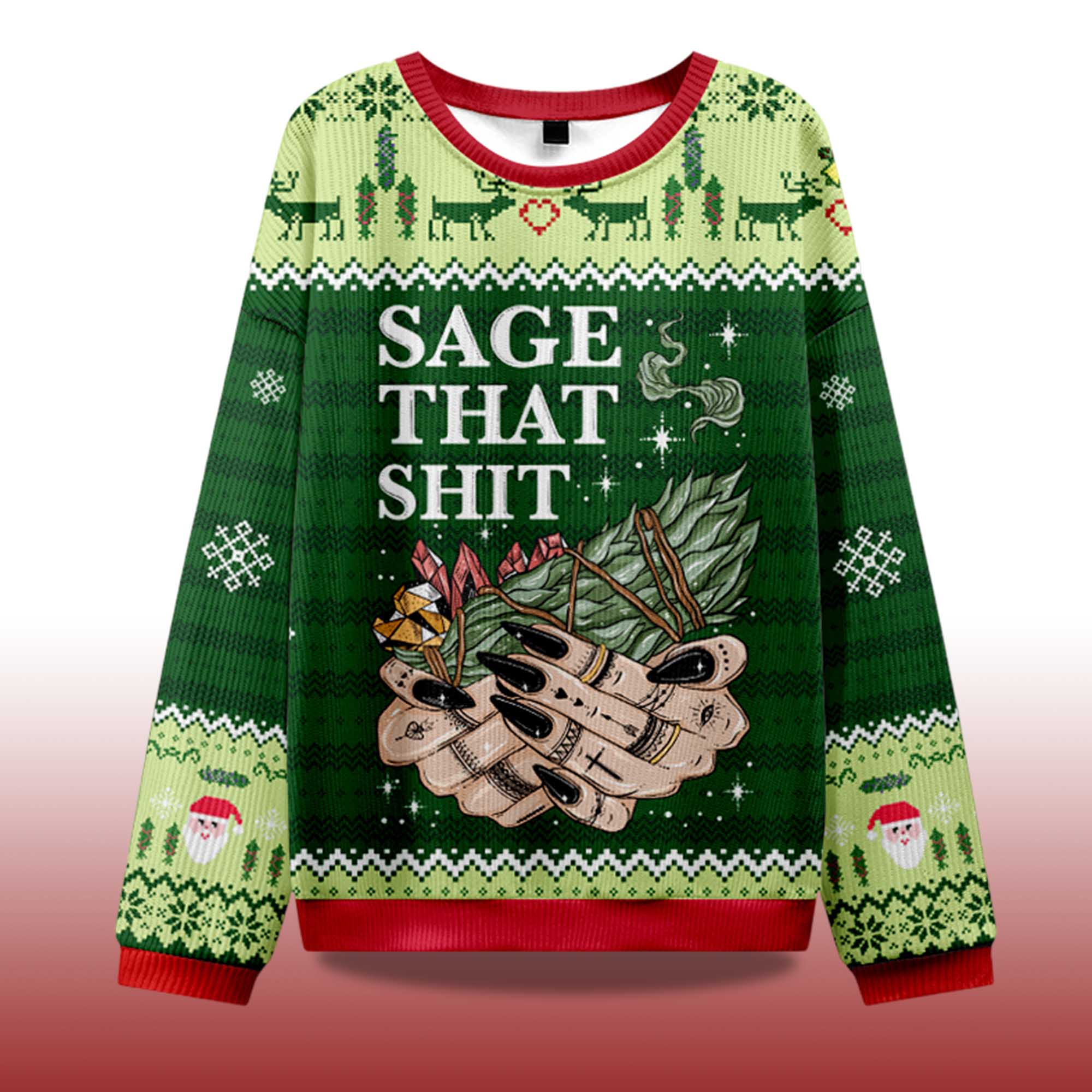 Alternative view of 2025 That Shit Ugly Christmas Sweater