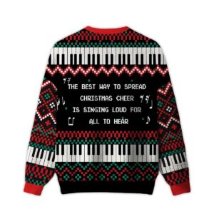 Alternative view of 2025 The Best Way To Spread Christmas Cheer Ugly Christmas Sweater