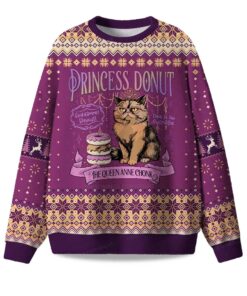 2025 The Queen Anne Chonk Ugly Christmas Sweater