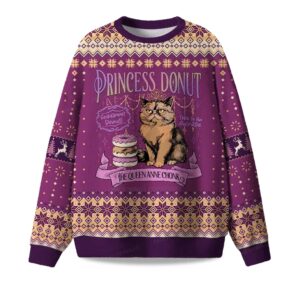 2025 The Queen Anne Chonk Ugly Christmas Sweater