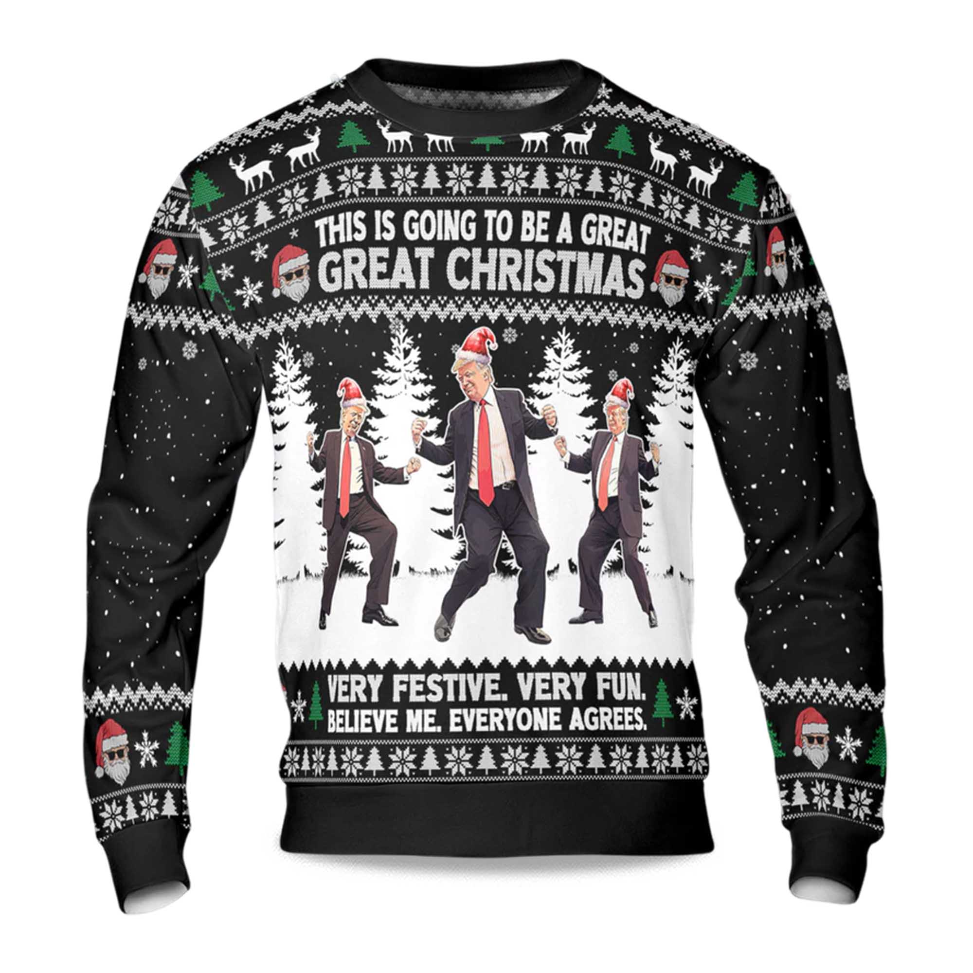 2025 This Is Going To Be A Great Christmas Ugly Sweater