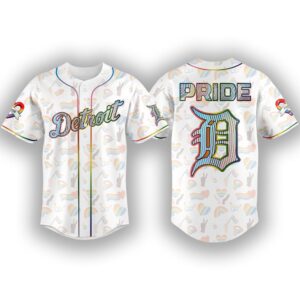 2025 Tigers LGBTQ Pride Night Jersey
