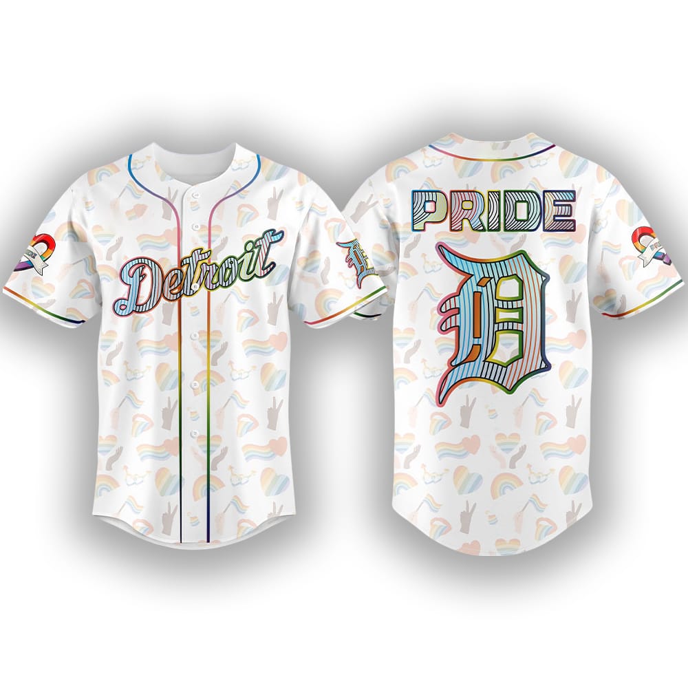 2025 Tigers LGBTQ Pride Night Jersey