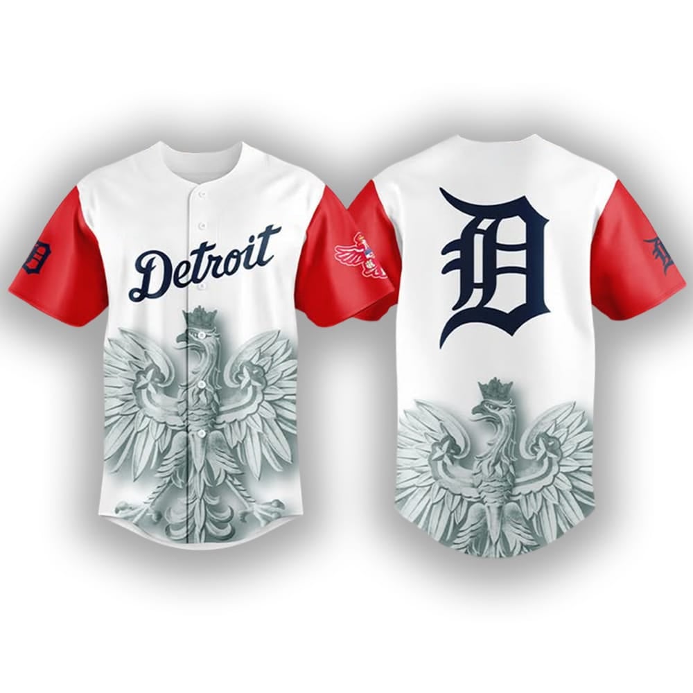 2025 Tigers Polish Heritage Night Hoodie