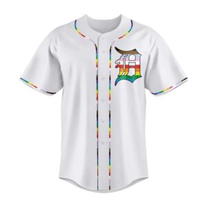Alternative view of 2025 Tigers Pride Month Jersey