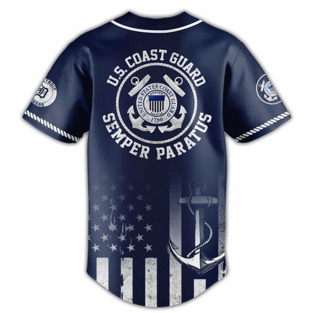 2025 Tigers US Coast Guard Jersey - Image 3