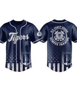 2025 Tigers US Coast Guard Jersey