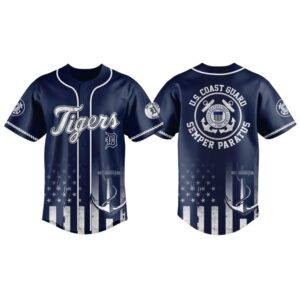 2025 Tigers US Coast Guard Jersey